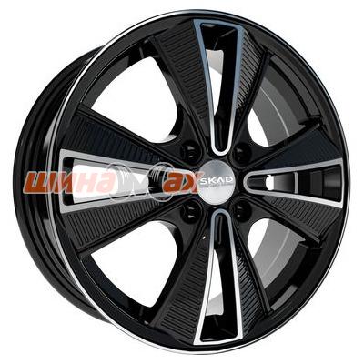 Диск Скад Эко 6x16/4x98 ET35 D58,6  Алмаз (АРС 014 black)