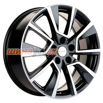 Диск Khomen Wheels KHW1802 (Chery Tiggo) 7x18/5x108 ET40 D60,1  Black-FP