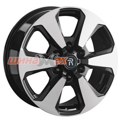 Диск Replay TY404 7,5x18/6x139,7 ET60 D95,10  BKF (пш, C570)