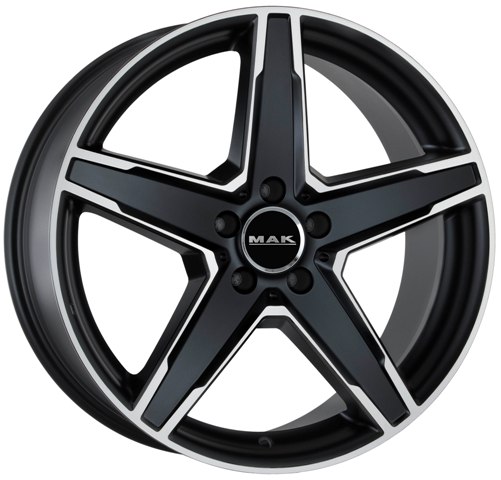 Диски MAK Stern 8x17 5x112 ET30 ЦО66.6 цвет Ice Black