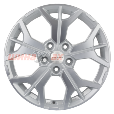 Диск Khomen Wheels KHW1715 (RAV4) 7x17/5x114,3 ET39 D60,1  F-Silver-FP