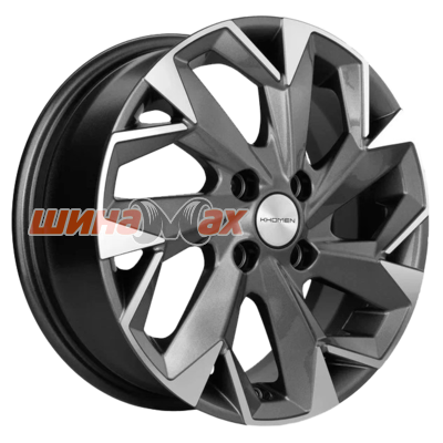 Диск Khomen Wheels KHW1402 (Datsun on-DO/Granta) 5,5x14/4x98 ET35 D58,5  Gray-FP