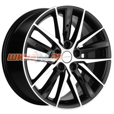 Диск Khomen Wheels KHW1807 (Camry NEW) 8x18/5x114,3 ET50 D60,1  Black-FP