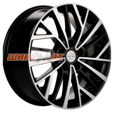 Диск Khomen Wheels KHW1717 (Chery tigo 7pro) 7x17/5x108 ET40 D60,1  Black-FP