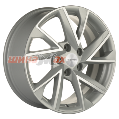 Диск Khomen Wheels KHW1714 (Kuga/Focus) 7x17/5x108 ET50 D63,3  F-Silver-FP