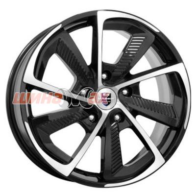 Диск K&K C.T.G. (КС687) 8x18/5x130 ET53 D71,6  Алмаз черный