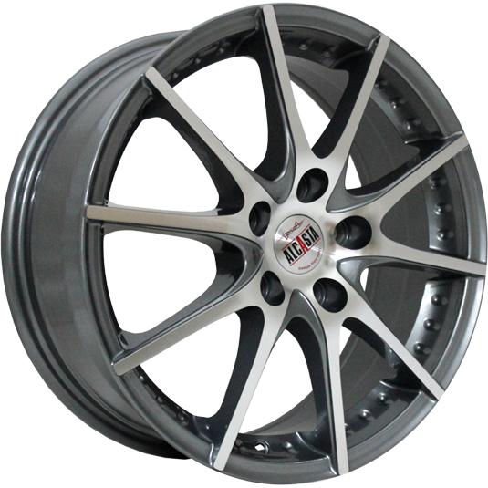 Диски Alcasta M08 6x15 5x100 ET38 ЦО57,1 Цвет GMF