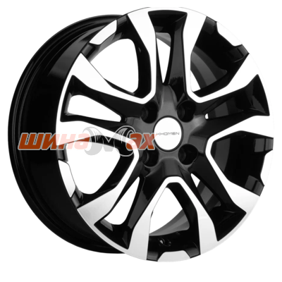 Диск Khomen Wheels KHW1503 (X-Ray) 6x15/4x100 ET40 D60,1  Black-FP