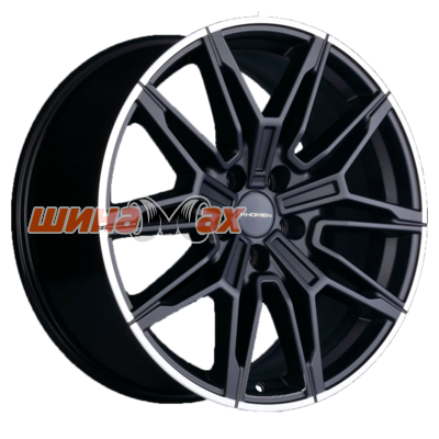 Диск Khomen Wheels KHW1904 (3/4/5/6 Front) 8,5x19/5x112 ET30 D66,6  Black matt MR