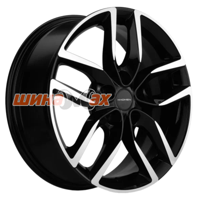 Диск Khomen Wheels KHW1708 (Haval F7x) 6,5x17/5x114,3 ET40 D64,1  Black-FP