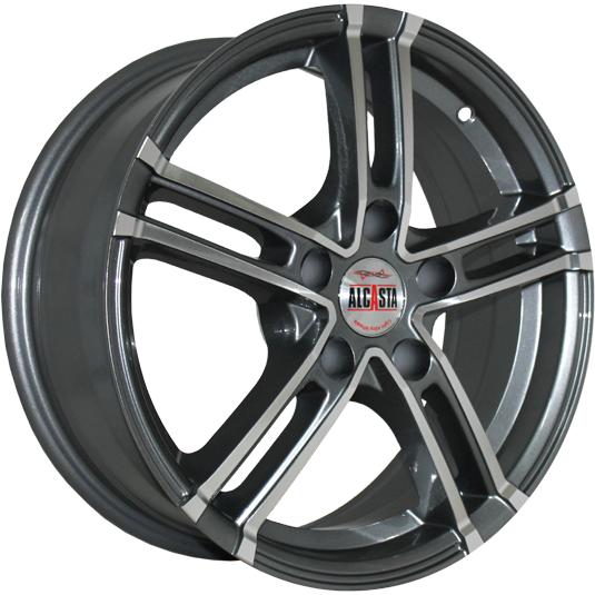 Диски Alcasta M06 6x15 4x100 ET48 ЦО54,1 Цвет GMF
