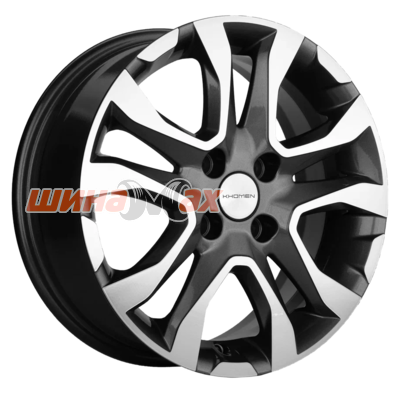 Диск Khomen Wheels KHW1503 (X-Ray) 6x15/4x100 ET40 D60,1  Gray-FP