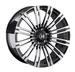 Диски LS Forged FG18 9x22 6x139,7 ET45 ЦО95.1 цвет BKF