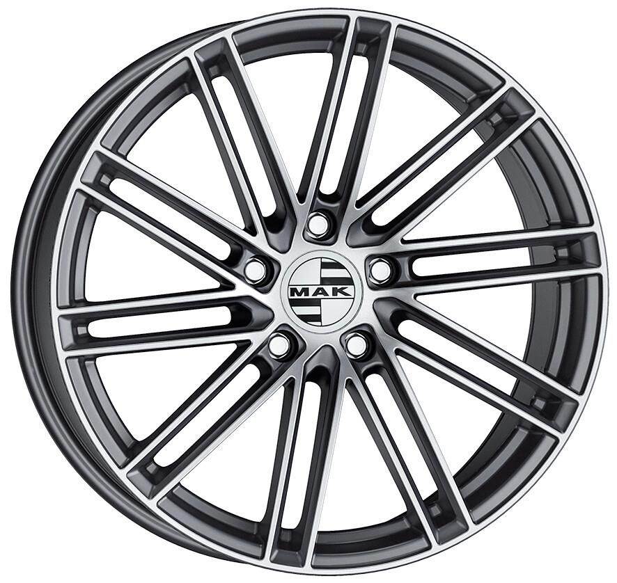 Диски MAK Leipzig 10.5x20 5x112 ET19 ЦО66.45 цвет Gunmetal Mirror Face
