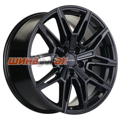 Диск литой Khomen Wheels KHW1904 (K5/Optima) 8.5x19/5x114.3 ET45 D67.1 Black