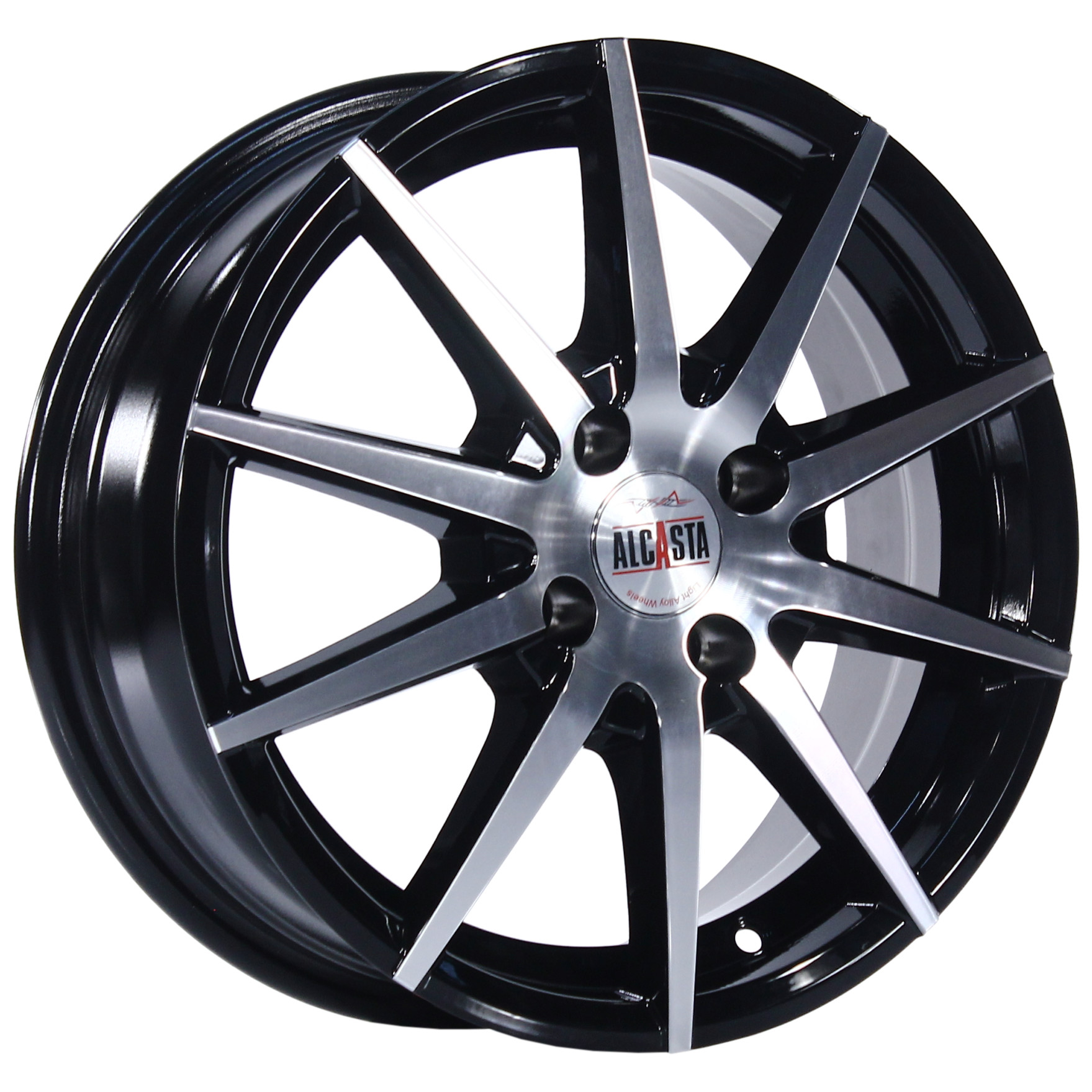 Диски Alcasta M53 6,5x16 5x100 ET35 ЦО57,1 Цвет BKF
