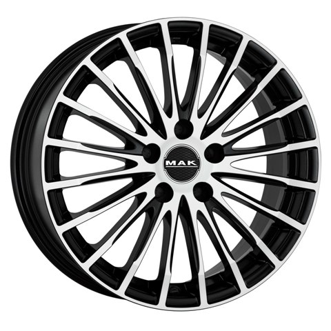 Диски MAK Fatale 7,5x17 5x112 ET43 ЦО76 Цвет Ice Black