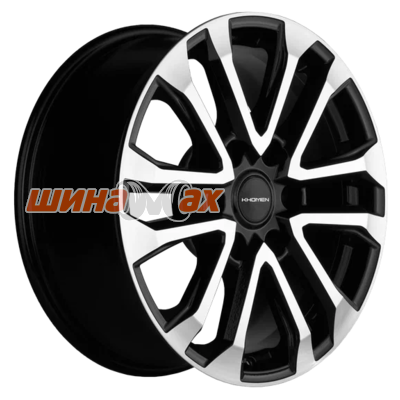 Диск Khomen Wheels KHW1805 (Lexus GX) 7,5x18/6x139,7 ET20 D106,1  Black-FP
