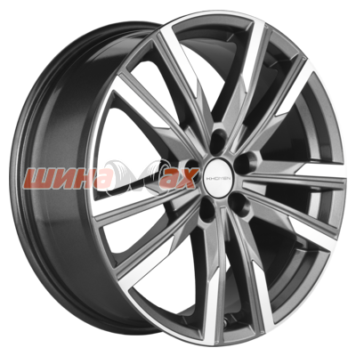 Диск литой Khomen Wheels KHW1905 (Geely Monjaro/Tugella) 7.5x19/5x108 ET46 D63.4 Gray-FP