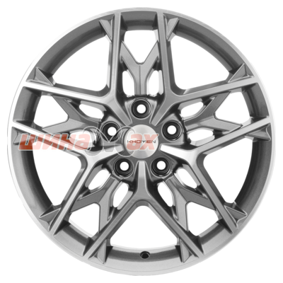 Диск Khomen Wheels KHW1709 (Optima) 7x17/5x114,3 ET50 D67,1  Gray-FP