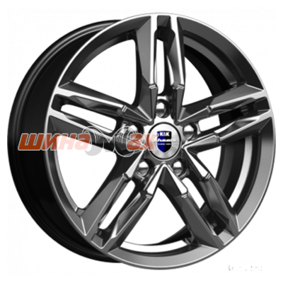 Диск K&K Sayan (КС731) 6x16/5x100 ET38 D57,1  Дарк платинум