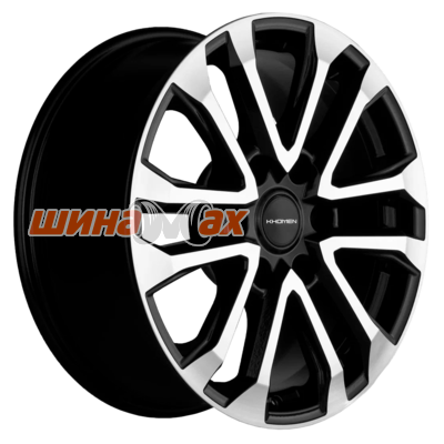 Диск Khomen Wheels KHW1805 (Mazda BT50) 7,5x18/6x139,7 ET45 D93,1  Black-FP