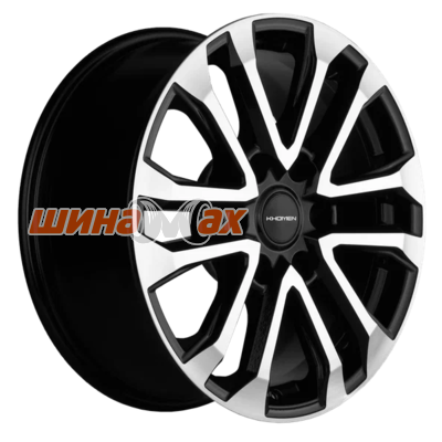 Диск Khomen Wheels KHW1805 (JAC T6 Pickup) 7,5x18/6x139,7 ET30 D106,1  Black-FP