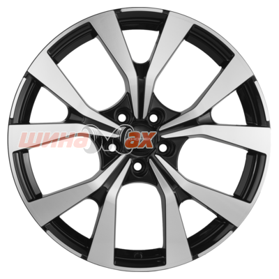 Диск литой Khomen Wheels KHW1906 (Kia Sportage) 7x19/5x114.3 ET51 D67.1 Black-FP