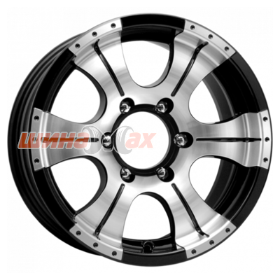 Диск K&K Байконур (КС473) 7x15/5x139,7 ET20 D110,1  Алмаз черный