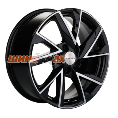 Диск Khomen Wheels KHW1714 (Chery tigo 7pro) 7x17/5x108 ET40 D60,1  Black-FP