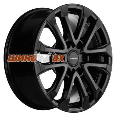 Диск литой Khomen Wheels KHW1805 (LC Prado) 7.5x18/6x139.7 ET25 D106.1 Black