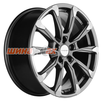 Диск Khomen Wheels KHW1808 (Geely Coolray) 7,5x18/5x114,3 ET53 D54,1  Gray-FP