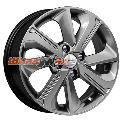 Диск Скад KL-319 6x15/4x100 ET46 D54,1  графит