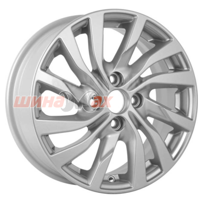 Диск K&K КС882 6x15/4x100 ET46 D54,1  Сильвер