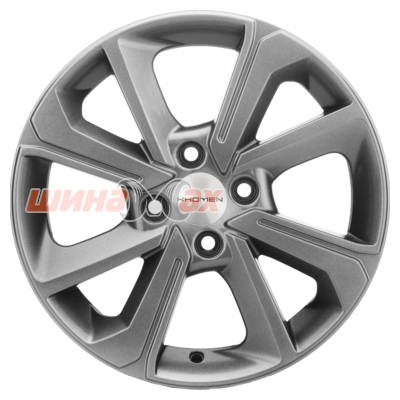 Диск Khomen Wheels KHW1501 (Rio I) 6x15/4x100 ET48 D54,1  G-Silver Диск Khomen Wheels KHW1501 (Rio I) 6x15/4x100 ET48 D54,1  G-Silver