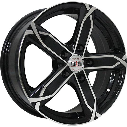 Диски Alcasta M19 7x17 5x114,3 ET45 ЦО67,1 Цвет BKF