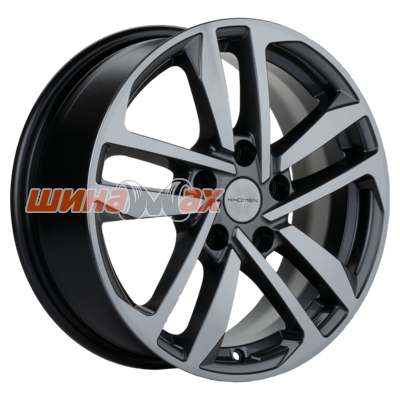 Диск Khomen Wheels KHW1612 (Optima/Soul) 6,5x16/5x114,3 ET41 D67,1  Gray Диск Khomen Wheels KHW1612 (Optima/Soul) 6,5x16/5x114,3 ET41 D67,1  Gray