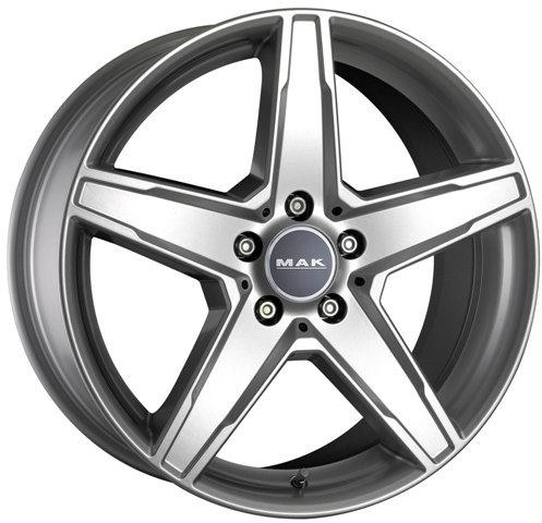 Диски MAK Stern 9x18 5x112 ET50 ЦО66.6 цвет Silver