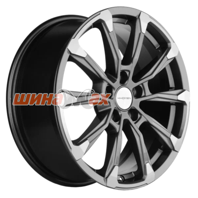 Диск Khomen Wheels KHW1808 (Chery Tiggo 8/8 Pro) 7,5x18/5x108 ET47 D60,1  Gray-FP