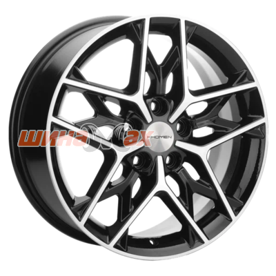 Диск Khomen Wheels KHW1709 (Besturn X40) 7x17/5x114,3 ET40 D57,1  Black-FP Диск Khomen Wheels KHW1709 (Besturn X40) 7x17/5x114,3 ET40 D57,1  Black-FP