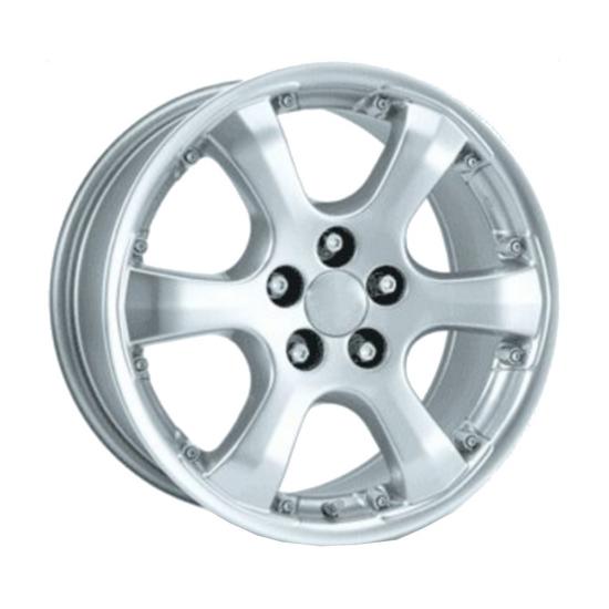Легкосплавные диски Alutec Leon 7x17 4*114.3 ET38 Dia70.1 Sterling Silver