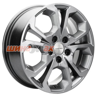 Диск Khomen Wheels KHW1711 (Coolray) 6,5x17/5x114,3 ET45 D54,1  Gray