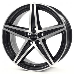 Диски OZ Racing Energy 8x17 5x108 ET38 ЦО75 цвет MATT BLACK DIAMOND CUT