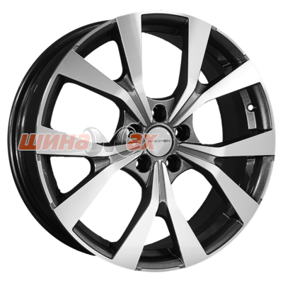 Диск литой Khomen Wheels KHW1906 (Dongfeng AX7) 7x19/5x108 ET45 D65.1 Gray-FP