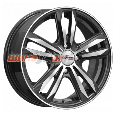 Диск iFree Маскот 6x15/4x98 ET35 D58,5  Блэк Джек