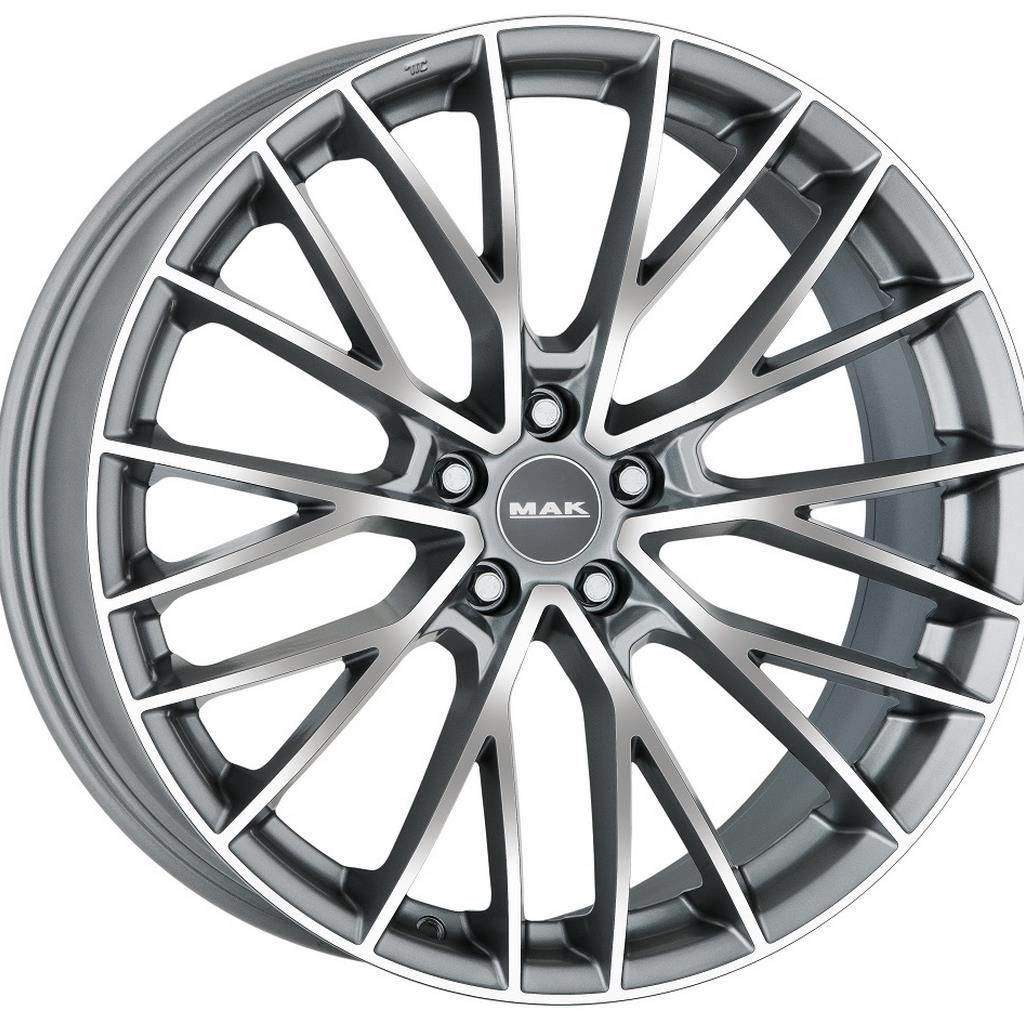 Диски MAK Speciale 8.5x19 5x114,3 ET30 ЦО76 цвет Graphite Mirror Face