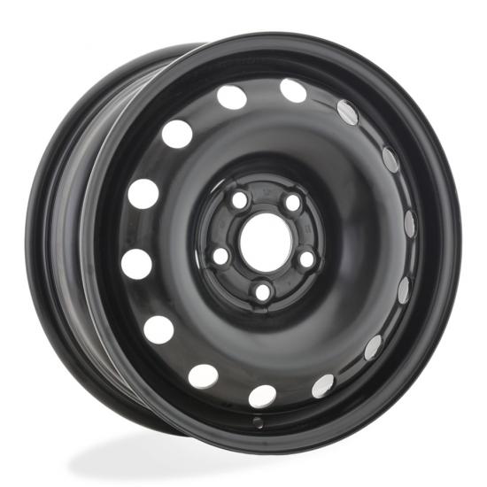 Стальные диски TREBL X40932 P Volkswagen Polo 5.5x15 5*100 ET40 Dia57.1 Black