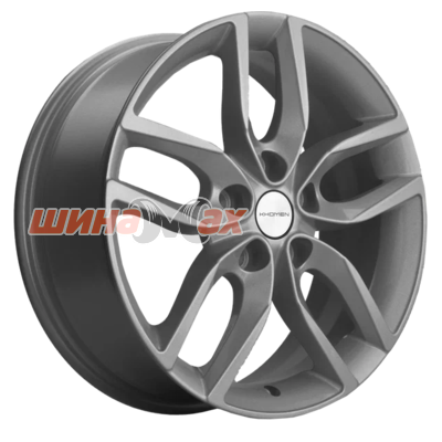 Диск литой Khomen Wheels KHW1708 (Chery Tiggo 7pro) 6.5x17/5x108 ET33 D60.1 F-Silver