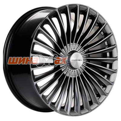 Диск Khomen Wheels KHW2008 (Mercedes Rear) 9,5x20/5x112 ET38 D66,6  Dark Chrome