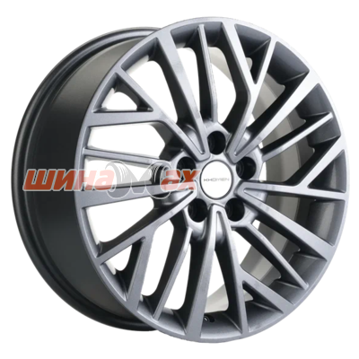 Диск Khomen Wheels KHW1717 (Teana/X-trail) 7x17/5x114,3 ET45 D66,1  Gray